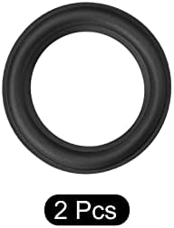 Rebower Hangszóró Hab Széle Körül Gyűrűk Gumi Perforált Mélynyomó Gyűrűk pótalkatrészek [Javítás vagy DIY Hangfal Dekoráció]