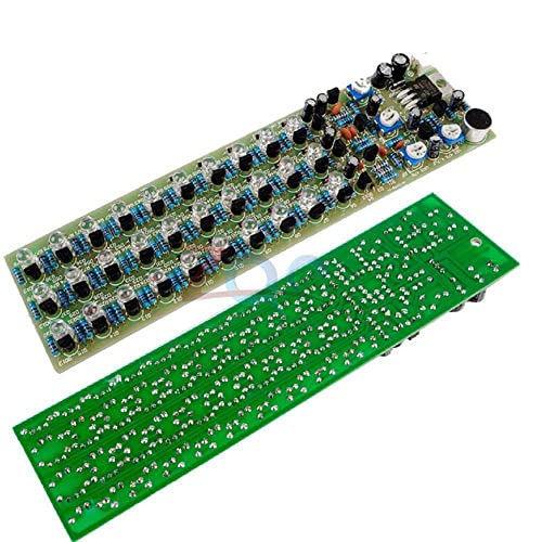 RGB hangvezérlés Mutató Szinten 3 Szakaszok 10 Pont LED-Modul Piros, Kék, Zöld, Elektronikus Termelési Készlet Testület DIY