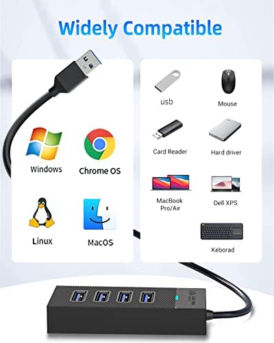 SANZANG 1.6 FT 4 Port USB HUB 3.0