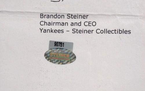NY Yankees Játék Használt, Kopott gyakorlást 46 Jersey Andy Pettitte ? Steiner - MLB Meccset Használt Mezek