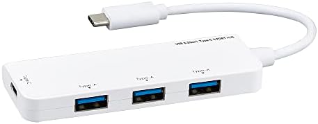 Digio2 USB-Hub USB 3.2 Gen1-Típus C-4-Port Átalakító, Elosztó Fehér