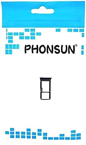 PHONSUN egy Sim Tálca SD Kártya Tartóját a Motorola Moto G Stylus (2021) XT2115 Fekete (Nem Illik G Stylus 5G)