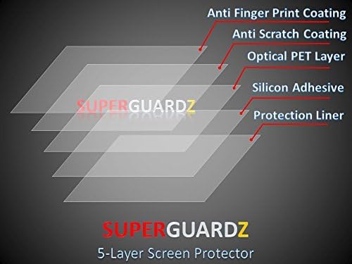 [3-Pack] Az LG G-Pad X8.3 - SuperGuardZ Képernyővédő Fólia, Csillogásmentes, Matt, Anti-Ujjlenyomat, Anti-Karcolás, Anti-Buborék