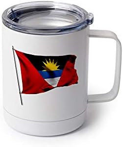 ExpressItBest 64oz Growler - Zászló Antigua & Barbuda - Sok Lehetőség