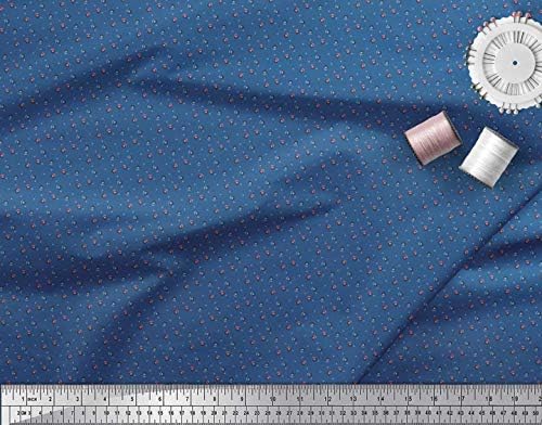 Soimoi Japán Krepp Szatén Szövet Dot & Kör Shirting Nyomtatott Kézműves Szövet által Az Udvaron 42 Hüvelyk Széles