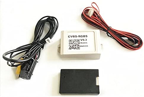 SZMWL CVBS, RGB csatlakozó-AV RGB Konverter Adapter VW RNS315 tolatókamera