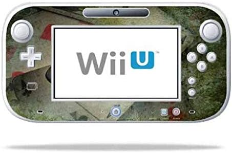 MightySkins Bőr Kompatibilis a Nintendo Wii U Gamepad Vezérlő wrap Matrica Bőr Ász
