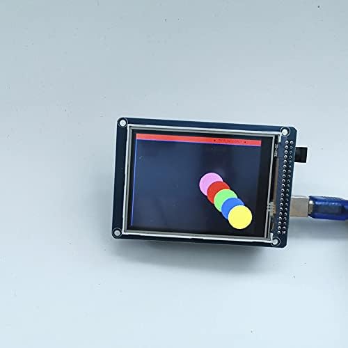 NEXTION 3.2 inch ILI9341 TFT Kijelző + LCD Mega Pajzs Bővítése