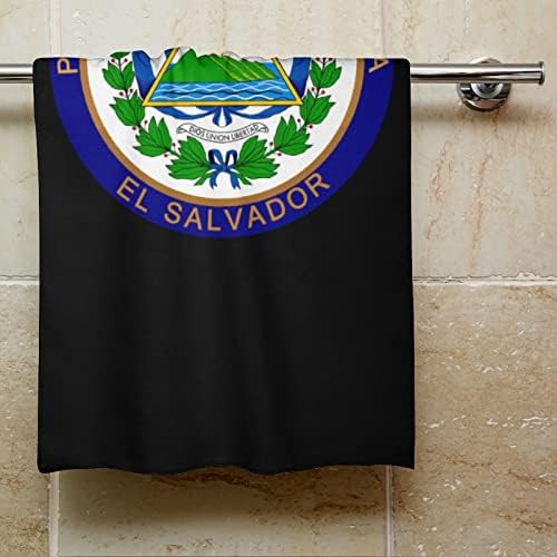 Pecsét Az Elnök El Salvador kéztörlő Arc & tusfürdő Ruhával Puha Törülköző, Aranyos Nyomtatott Fürdőszoba, Konyha Hotel