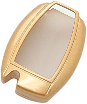 SEGADEN Festék Metál Színű Shell Cover ABS Nehéz Eset Birtokos Kompatibilis MERCEDES BENZ Smart Remote távirányító SV0950