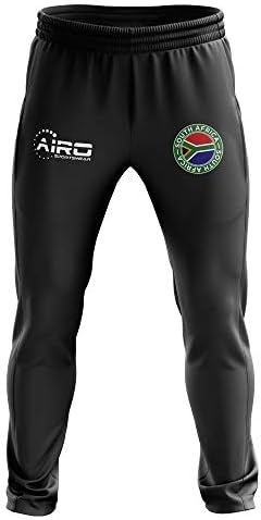 Airosportswear Dél-Afrika Koncepció Labdarúgó Képzési Nadrág (Fekete)
